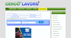 Desktop Screenshot of cerco-lavoro.info